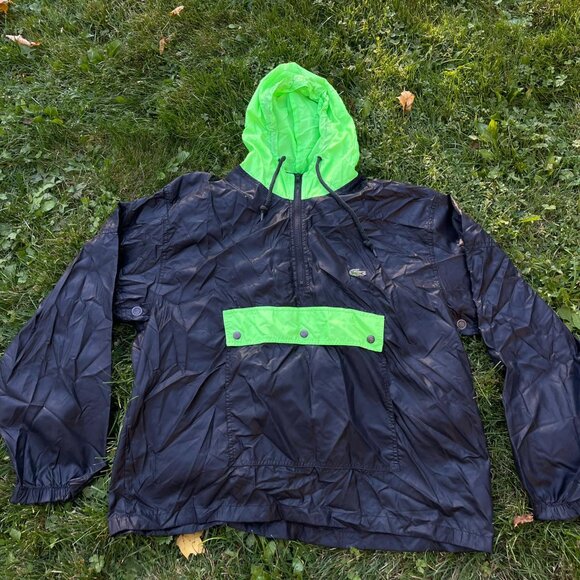 90s Izod Lacoste Hooded Anorak - Picture 2 of 6